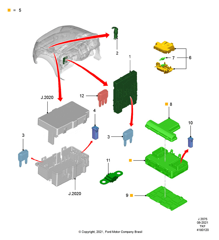 PANEL DE MONTAJE CONEXION RAPIDA. PLANO REF#5
