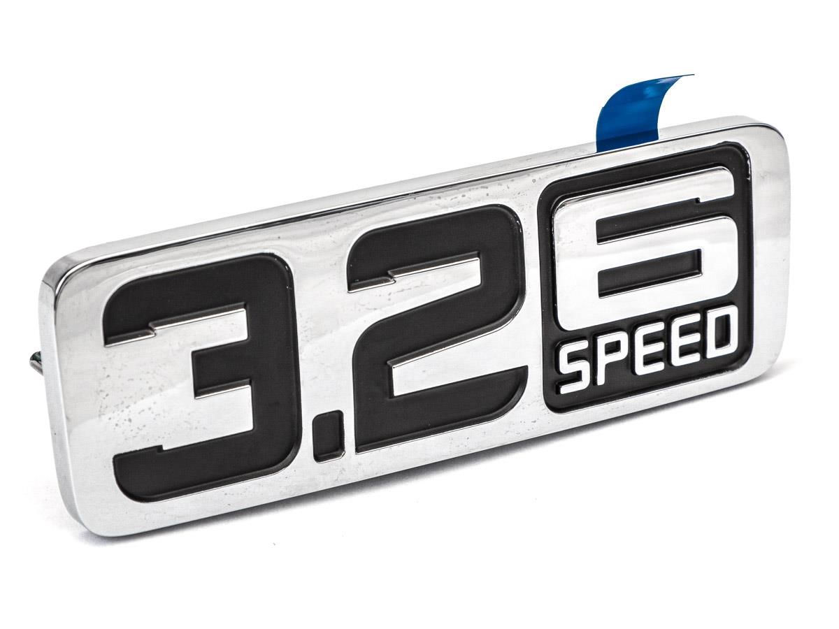 PLACA EMBLEMA "3 2" LATERAL, , large image number 1