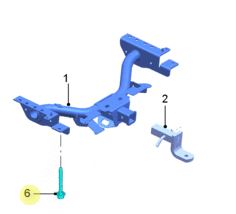 BULONES FIJACI&Oacute;N BARRA DE REMOLQUE