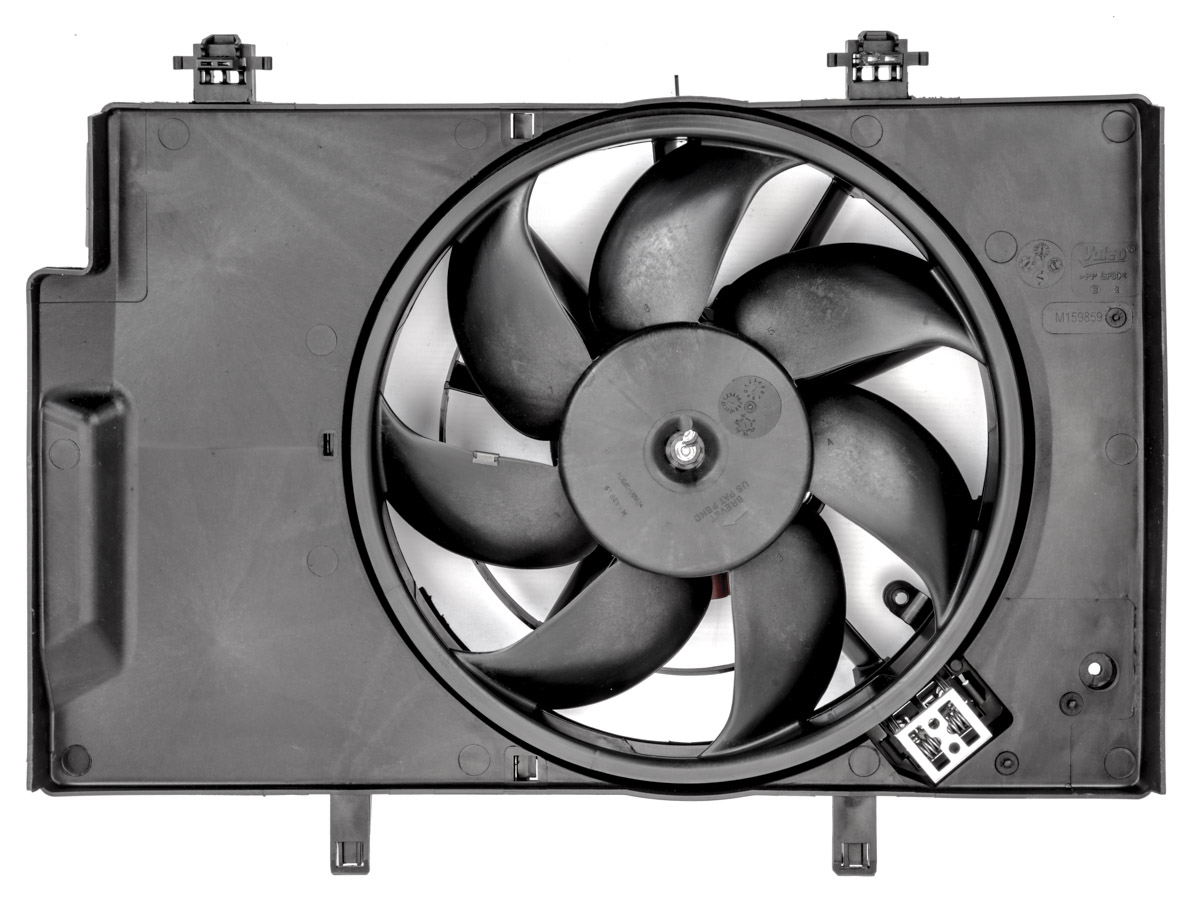 MOTOR Y VENTILADOR CON DEFLECTOR