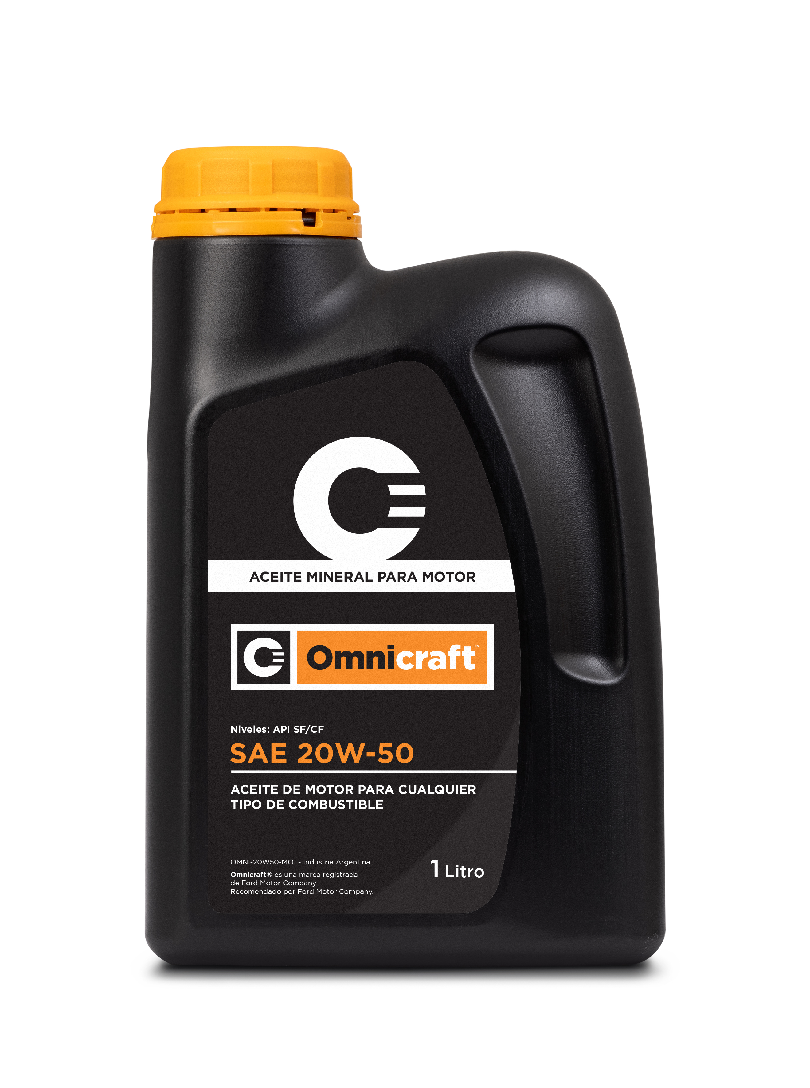 ACEITE MINERAL 20W50 X 1 LT (OMNICRAFT)