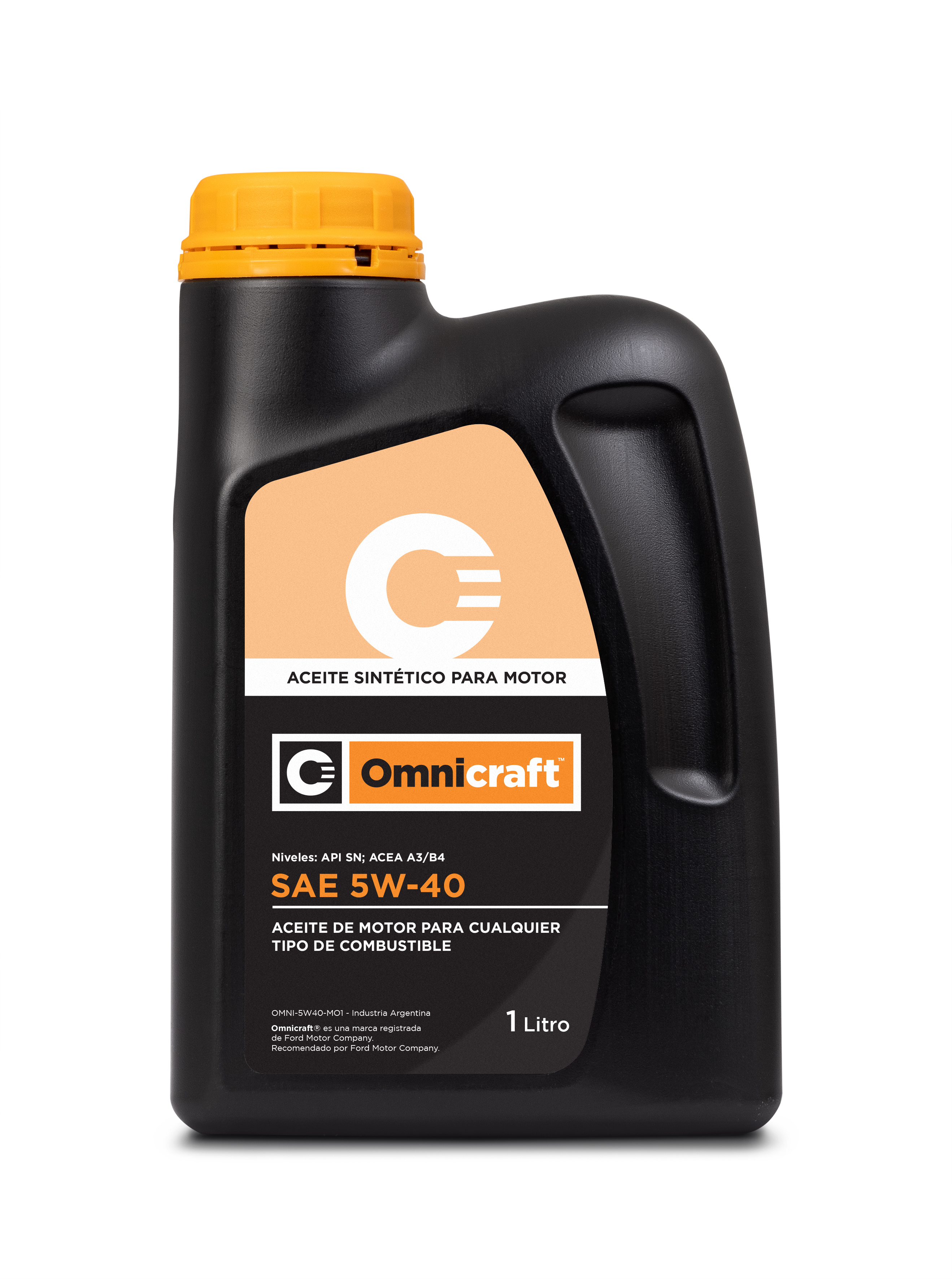 ACEITE SINTETICO 5W40 X 1 LT (OMNICRAFT)