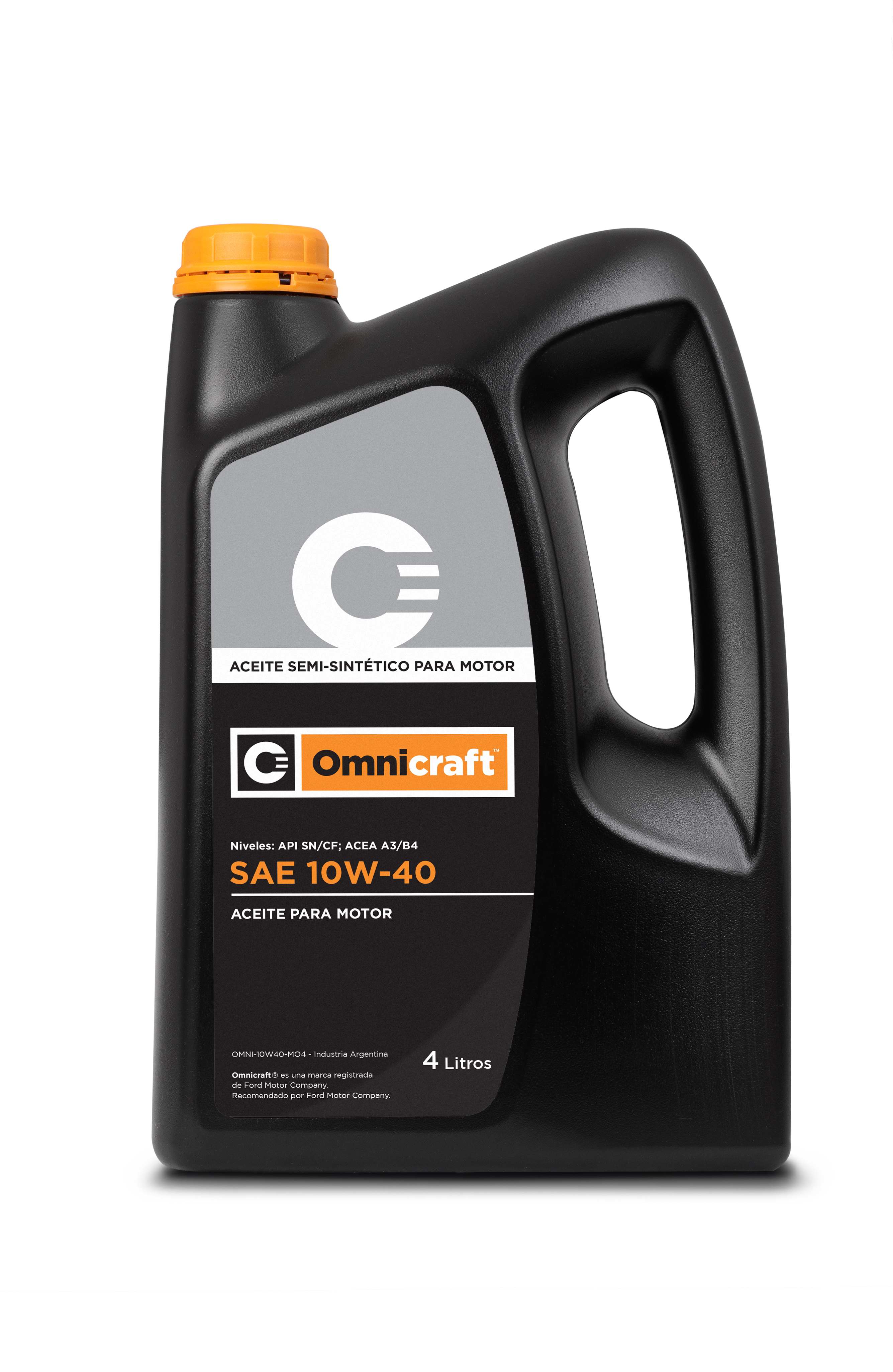 ACEITE SEMISINTETICO 10W40  X 4 LTS (OMNICRAFT)