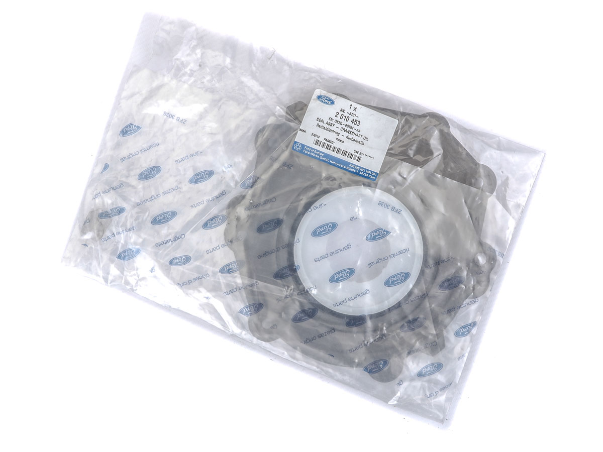 PLACA PORTA RETÉN Y RETEN SELLADOR DE ACEITE TRASERO DE CIGÜEÑAL DE MOTOR, , large image number 2