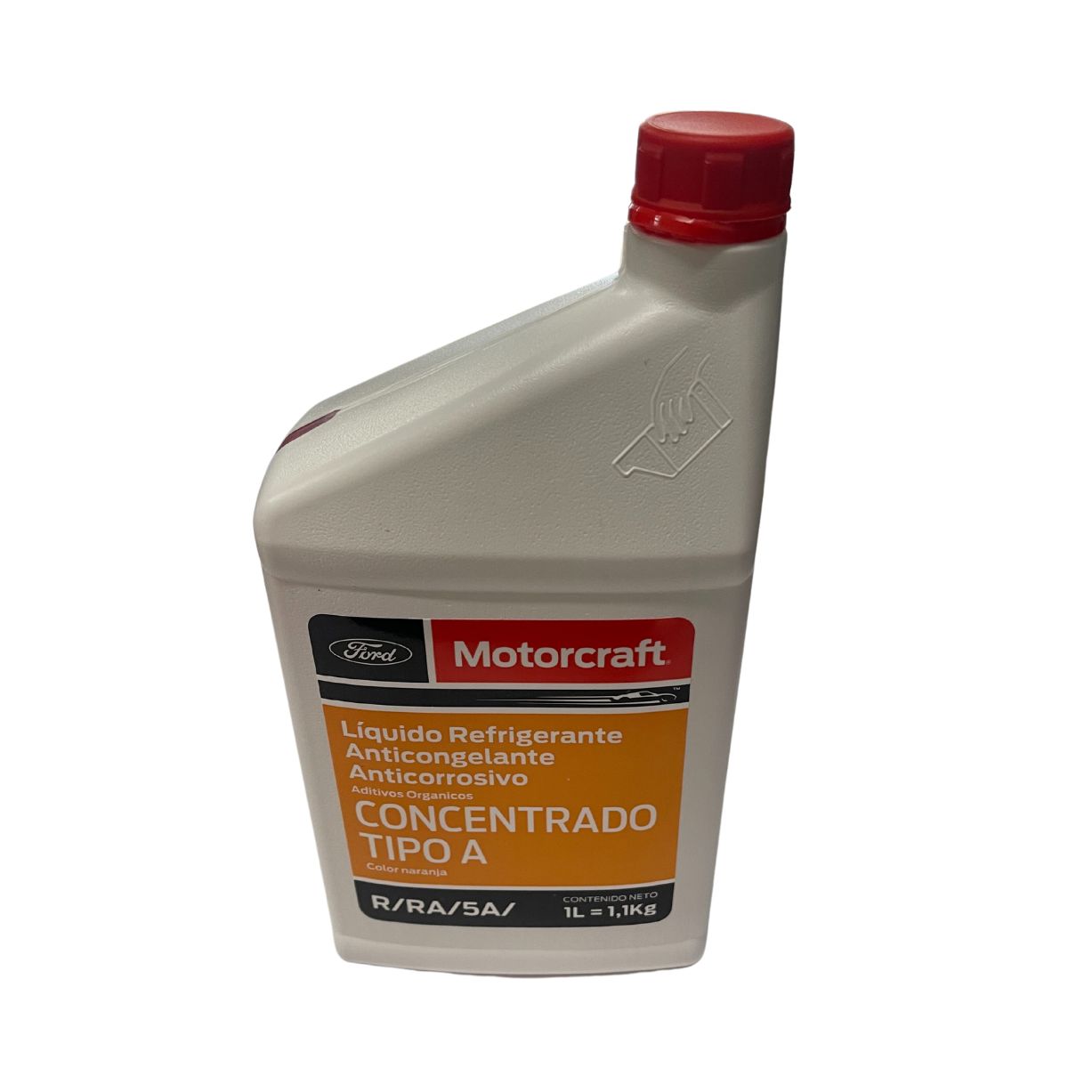 LIQUIDO REFRIGERANTE ANTICONGELANTE ANTICORROSIVO X 1LT NARANJA (MOTORCRAFT)