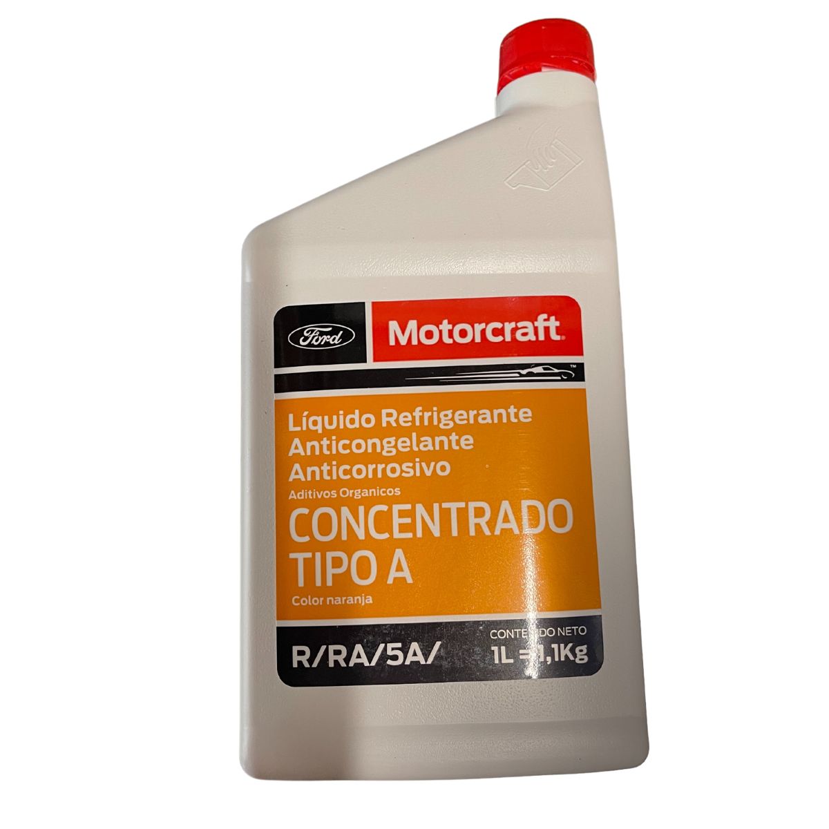 LIQUIDO REFRIGERANTE ANTICONGELANTE ANTICORROSIVO X 1LT NARANJA (MOTORCRAFT), , large image number 1
