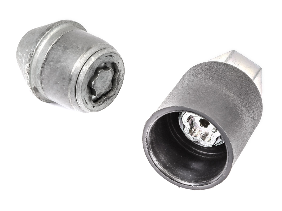 JUEGO DE UNA 1 TUERCA Y UNA 1 LLAVE ANTIRROBO PARA RUEDA DE AUXILIO TRASERA , , large image number 0