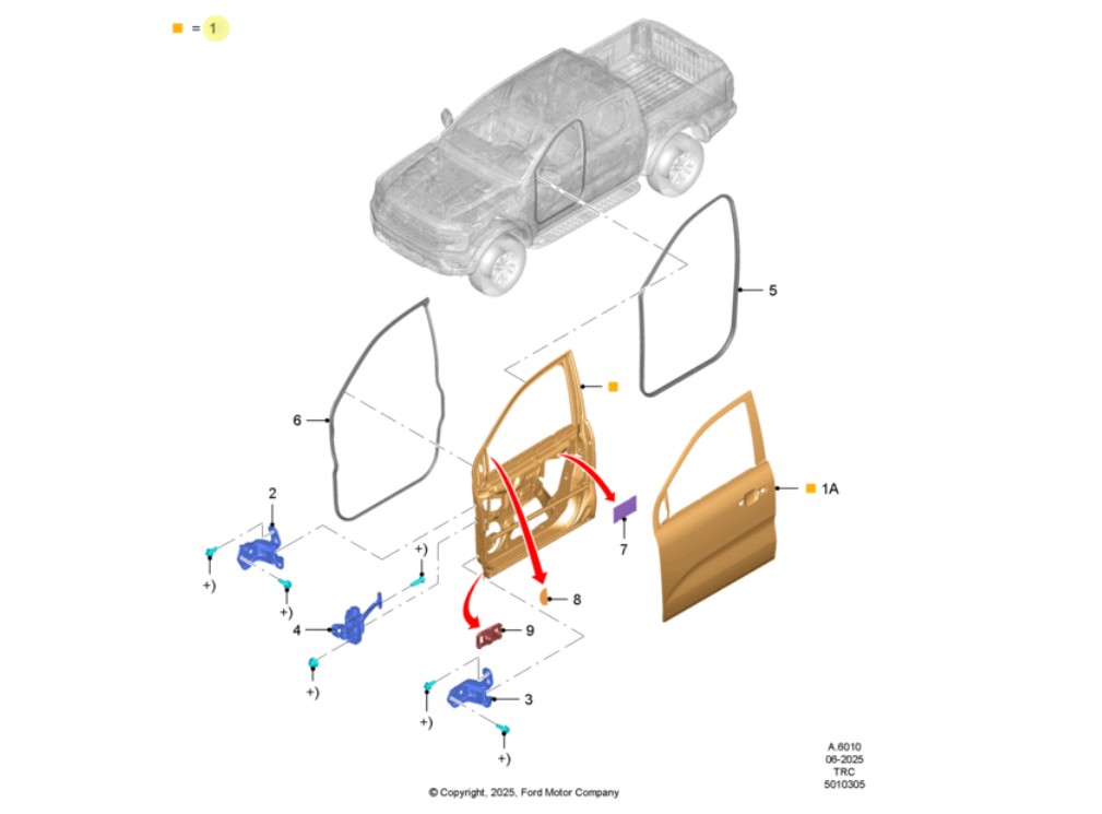 PUERTA DELANTERA LADO IZQUIERDO