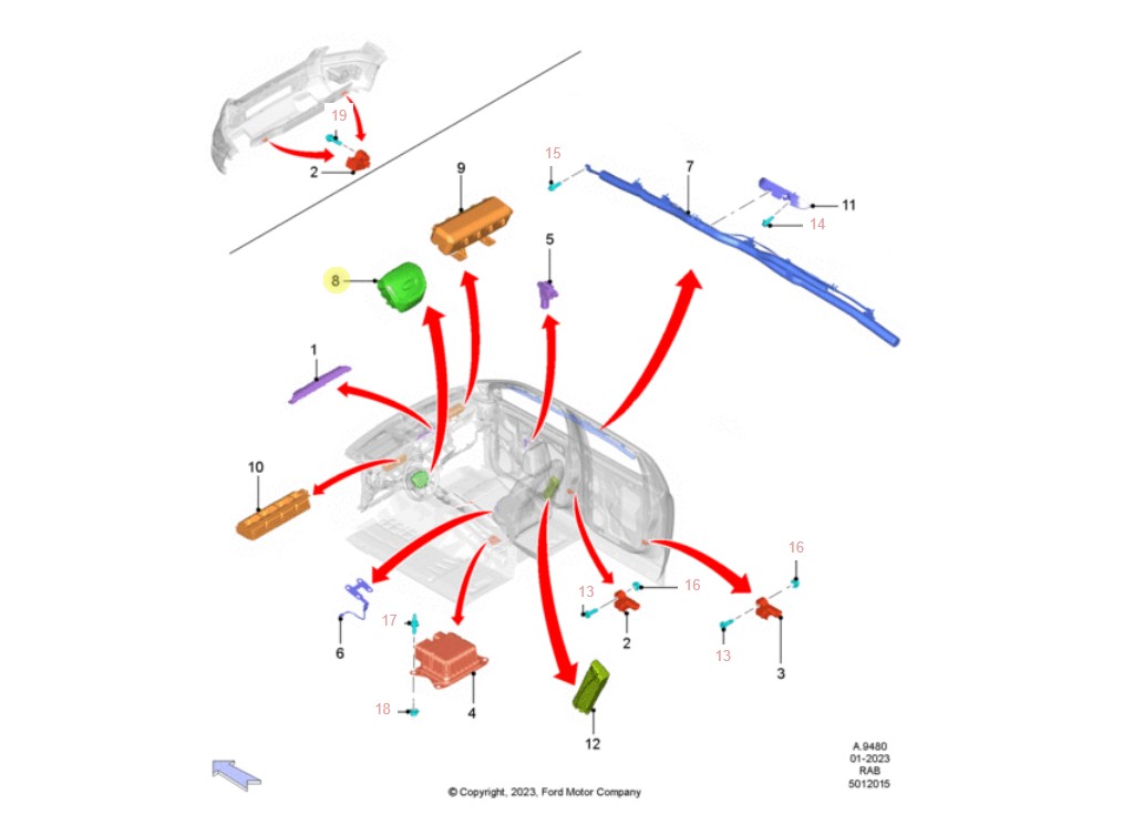 MODULO - AIRBAG. PLANO REF#8