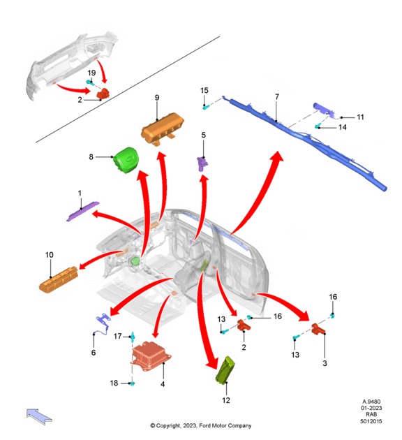 MODULO - AIRBAG. PLANO REF#12