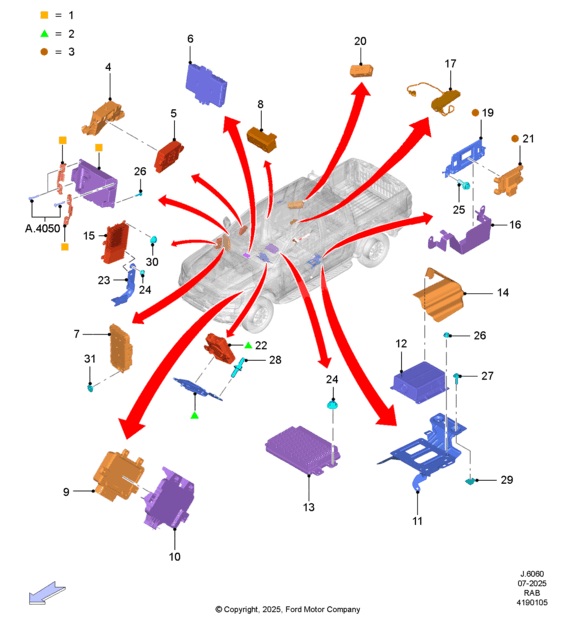 MODULO RECEPT.CNTRL.REMOT. PLANO REF#8